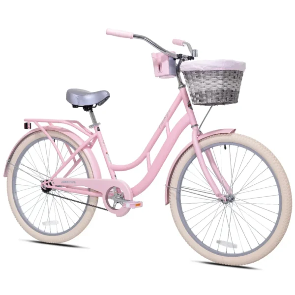 Ladies Cruiser Bike, Pink - Image 3