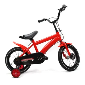 Children's bicycle red