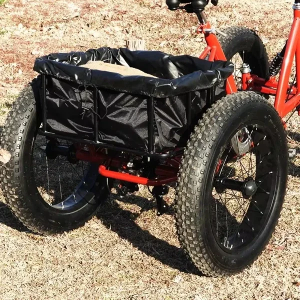 20inch cargo bike fat tire 4 wheel bicycle - Image 3