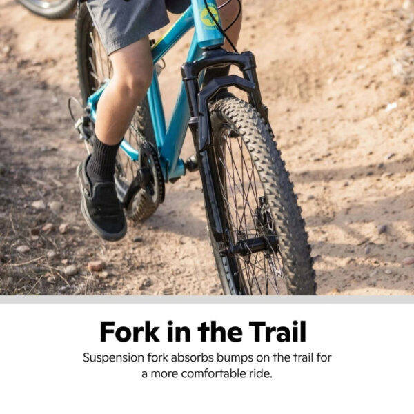 Mountain Bike Blue - Image 4