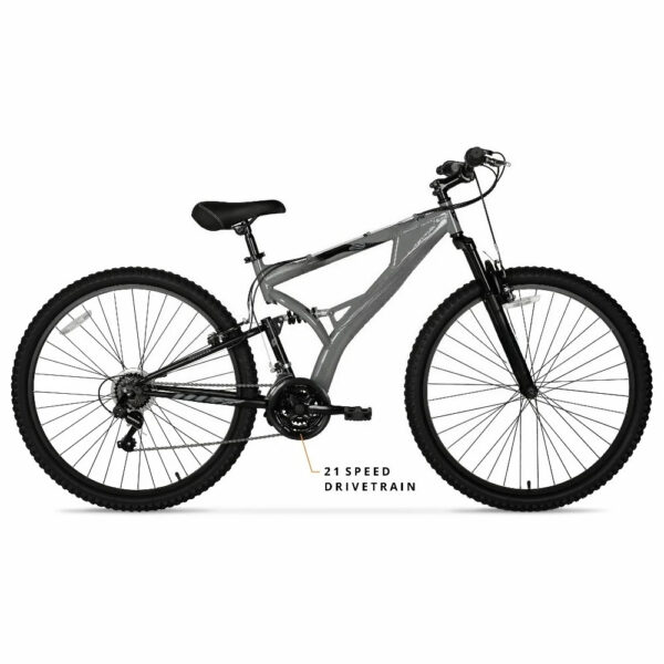 Mountain Bike, Gray - Image 3