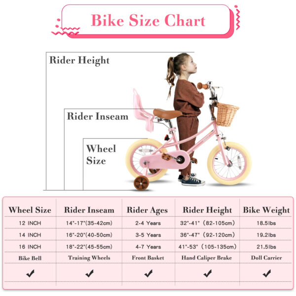 Children's bicycle pink - Image 2